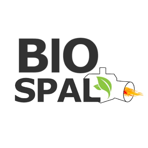 Grafika przedstawia logo firmy BIOSPAL.